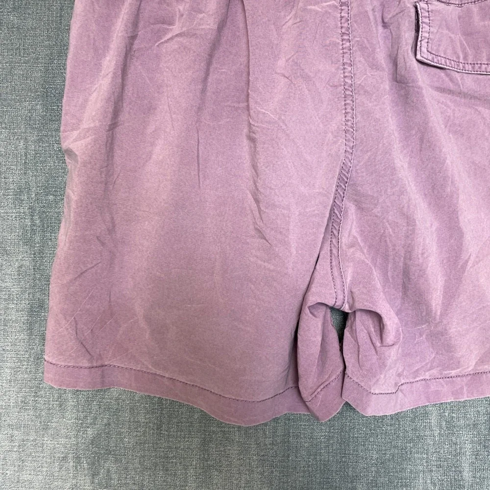 STWD Swim Shorts Mens Medium Purple Drawstring Waist Flat Front Mesh Lined Beach